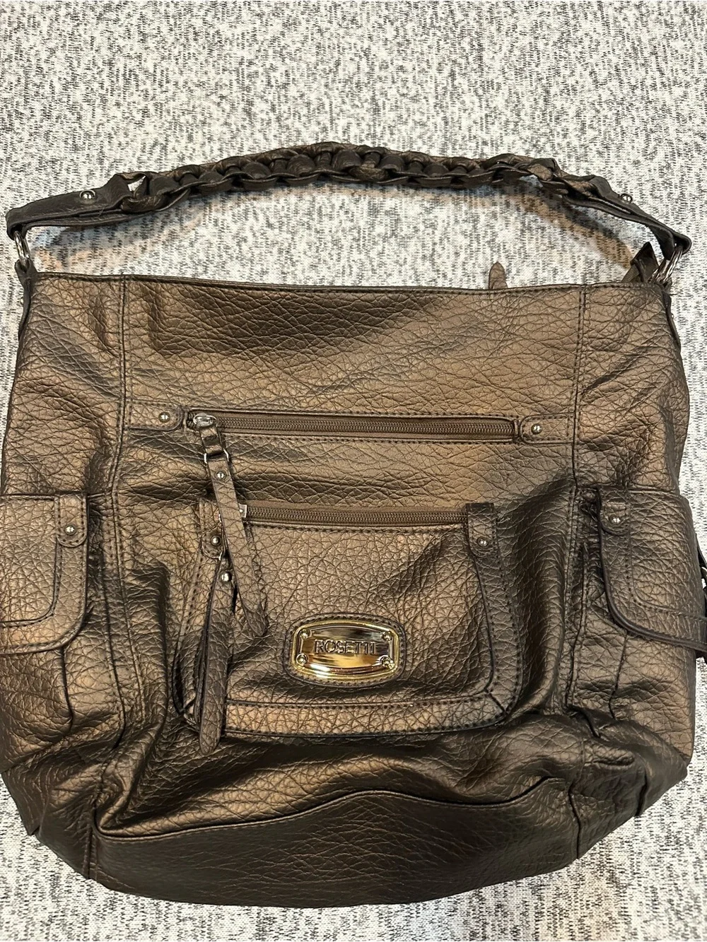 Rosetti metallic brown